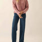 Promesa - Vana Exposed Seam Long Sleeve Sweater