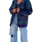 2.7 August Apparel - Winter Days Plaid Button Down Cardigan