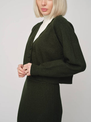 Recollection Brand - Cropped Cardigan