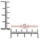 0.45 Carat Genuine Morganite .925 Sterling Silver Bracelet