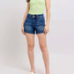 Judy Blue - High Waist Double Button Waistband Denim Short