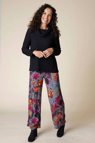 Habitat - Ripple Effect Pocket Cowl Neck Sweater