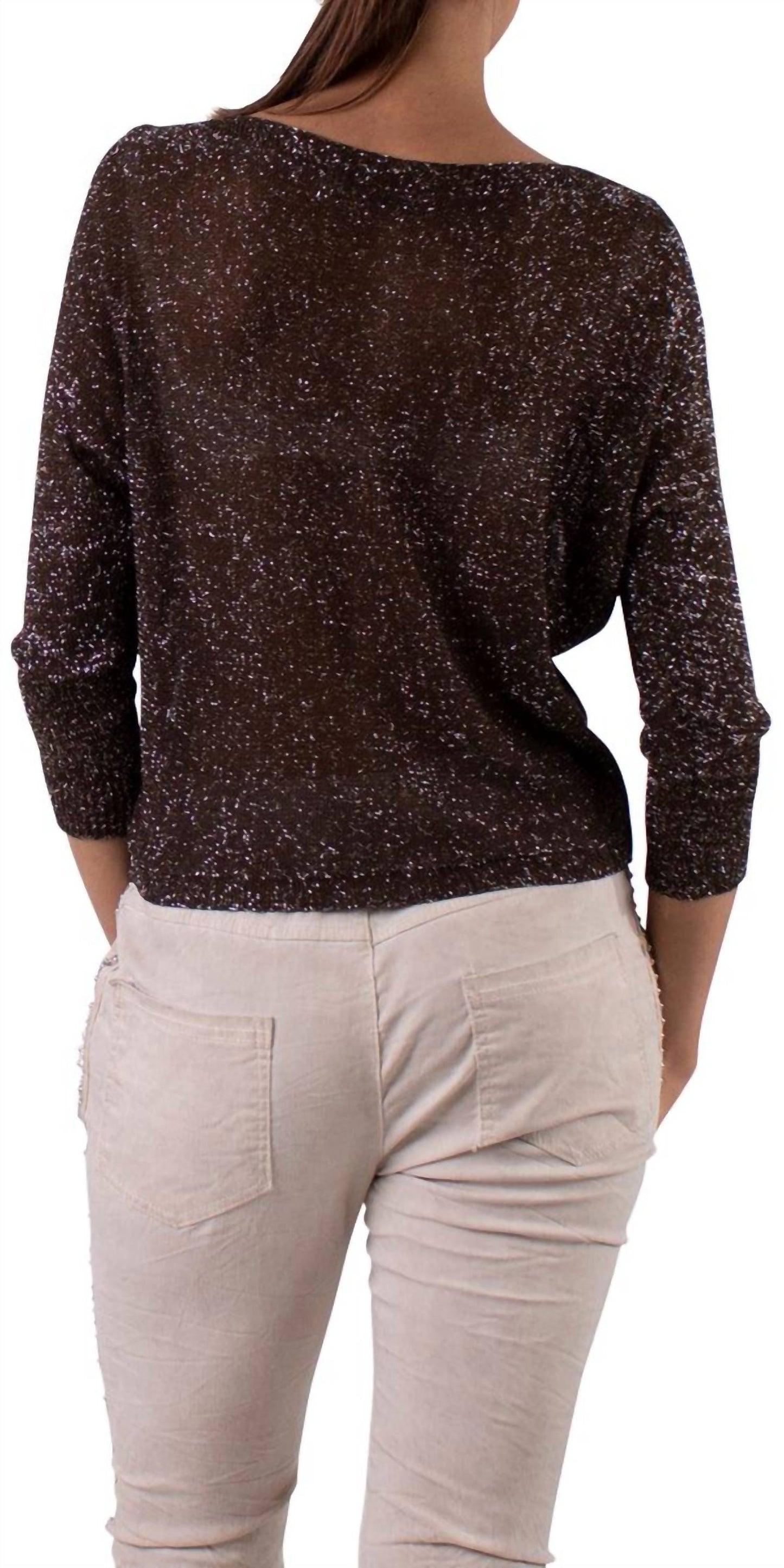 Gigi Moda - Aliocha Sparkle Light Knit Top