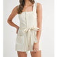 Mable - Women's Ric Rac Trim Romper