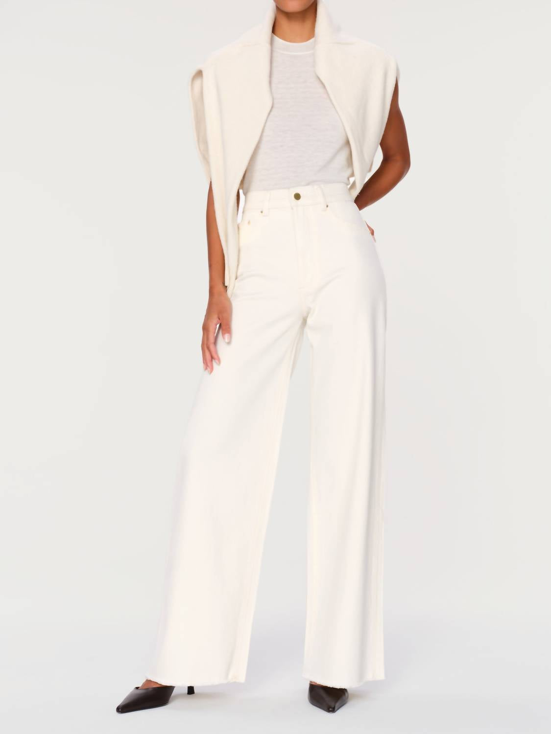 Dl1961 - Women'S - Hepburn Wide Leg High Rise Vintage Jeans