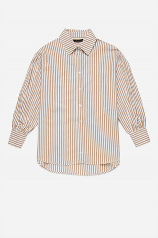 Deluc - Camisa listrada grande Felicity com botões