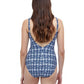 Profile By Gottex - Deep V-Neck One Piece Swimsuit