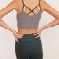 Wolven - Crisscross Reversible Active Four-way Top