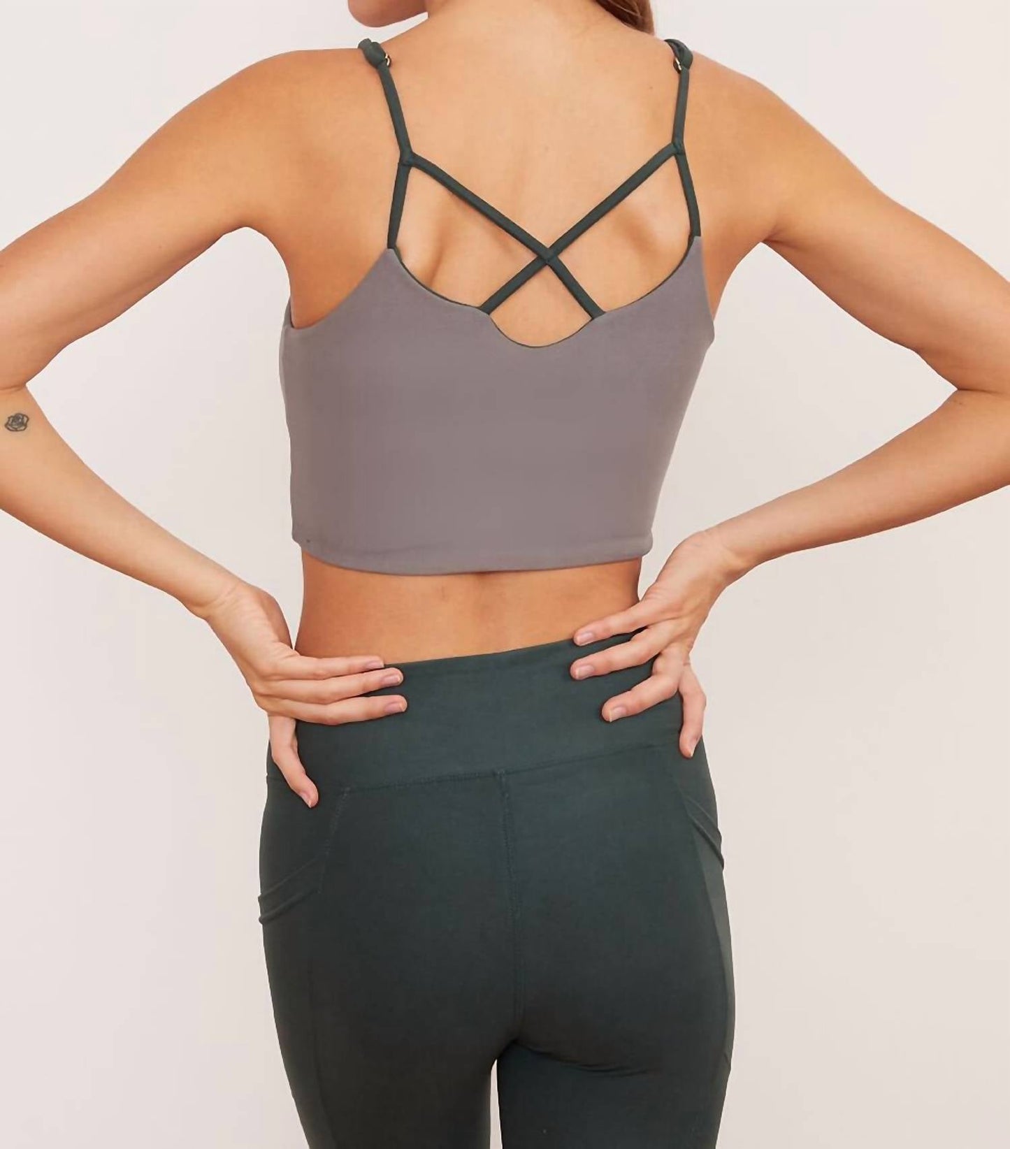 Wolven - Crisscross Reversible Active Four-way Top