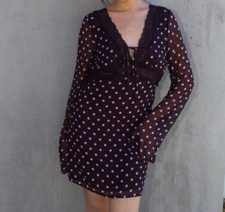 Bailey Rose - Lassie Long Sleeve Mini Dress