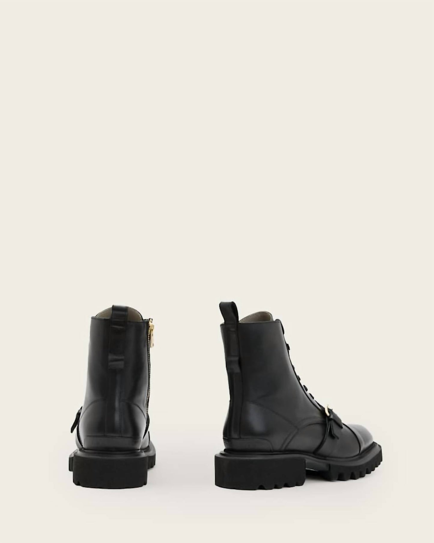 Allsaints - Women’s Tori Leather Combat Boots