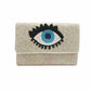 Golden Stella - Evil Eye Beaded Mini Clutch