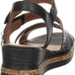 Remonte - Women's Wedge Heel Leather Sandals