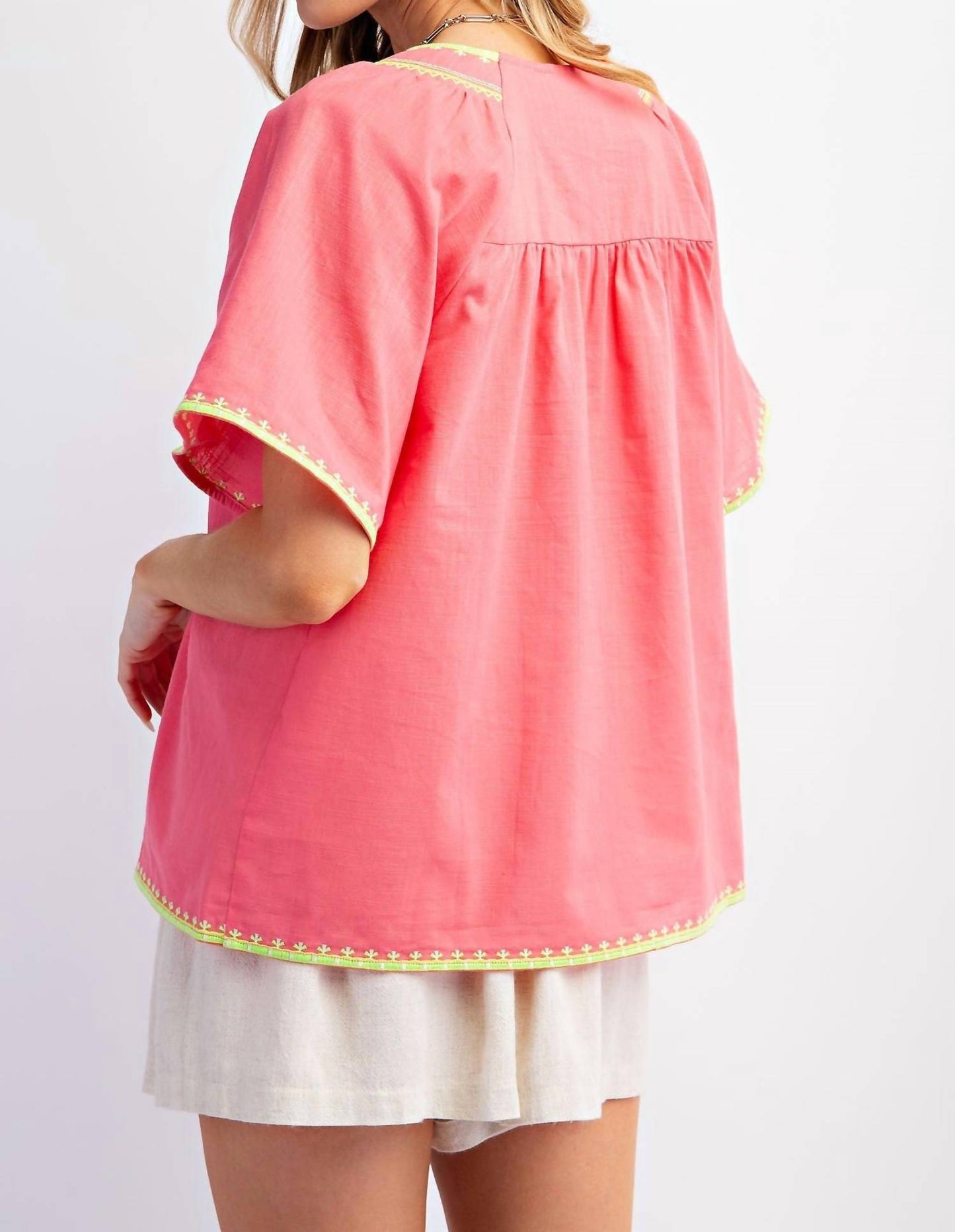 Easel - Boho Top