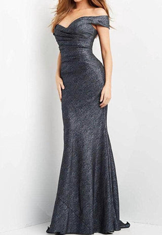 Jovani - Elegant Off The Shoulder Gown