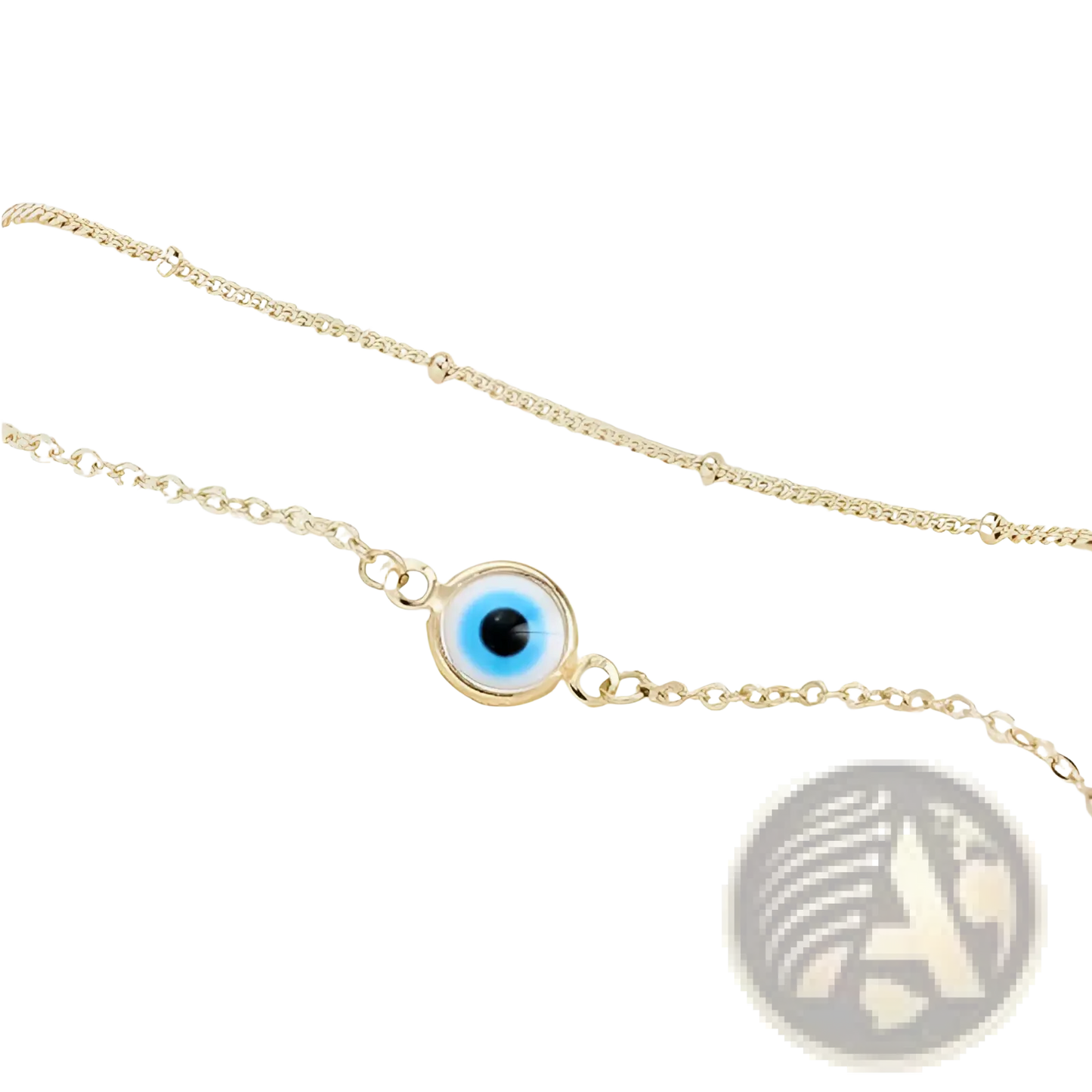 Dainty Gold Bracelets For Women, 14K Gold Filled Adjustable Layered Bracelet Cute Oval Chain  Bar Gold Bracelets For Women Jewelry