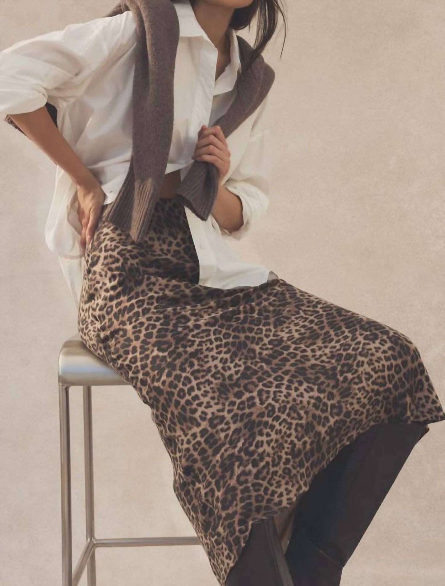 Z Supply - izabel Leopad Skirt