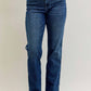 Judy Blue - High Waist Straight Studded Jeans