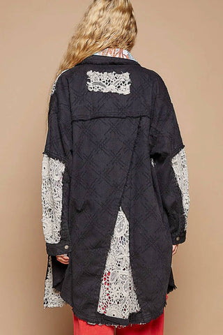 Pol - Patch de crochê Shacket