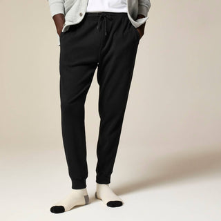 J.Crew - Calça jogger Heritage em malha canelada escovada