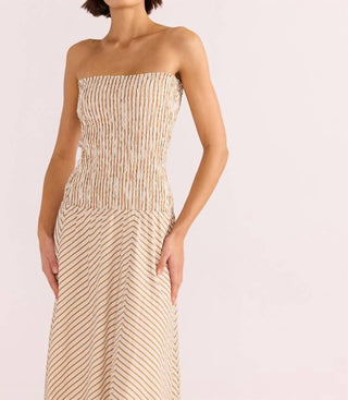 Minkpink - Vestido midi franzido Artemis