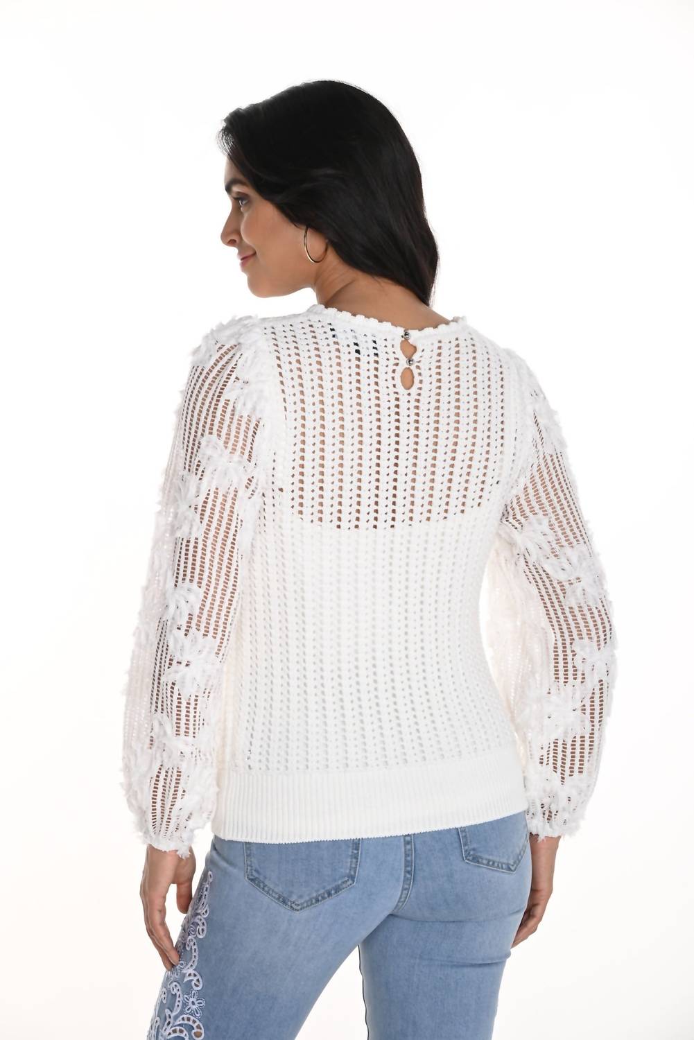 Frank Lyman - Women's Long Sleeve Knit Sweater Top