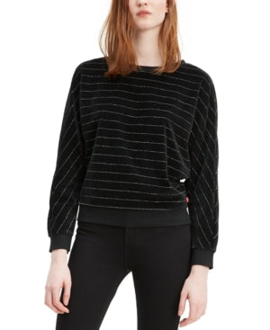 Levi's Women's Velour Dolman-Sleeve Top