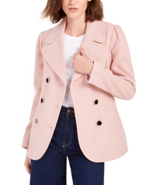 Maison Jules Double-Breasted Peacoat