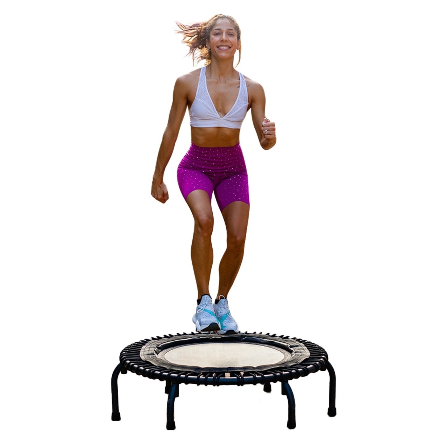 JumpSport 220 Trampolim Rebounder Pequeno para Adultos, 39" ESSENTIAL Home Fitness