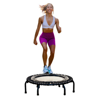 JumpSport 220 Trampolim Rebounder Pequeno para Adultos, 39" ESSENTIAL Home Fitness