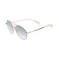 Rag & Bone - Women's 59mm Round Metal Aviator Sunglasses