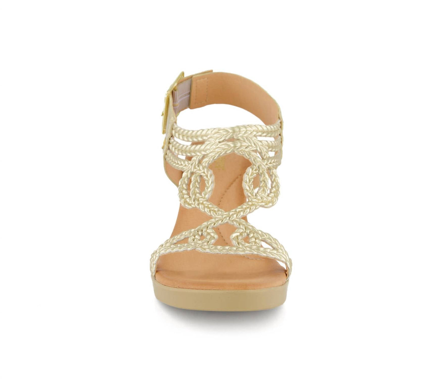 Andrea - Women's Wedge Casual Comfort Ankle Strap Sandals