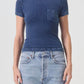 Agolde - Arlo Rib Pocket Tee