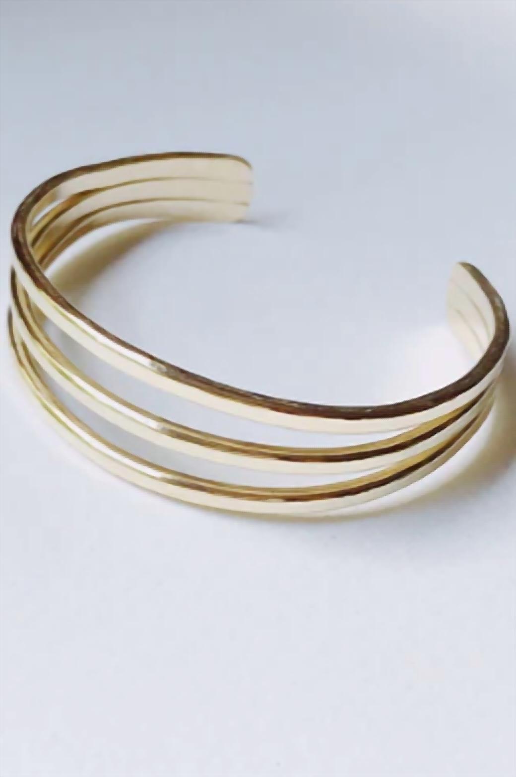 Mckinley Mizar - Women's Three Layered Cuff Bracelet