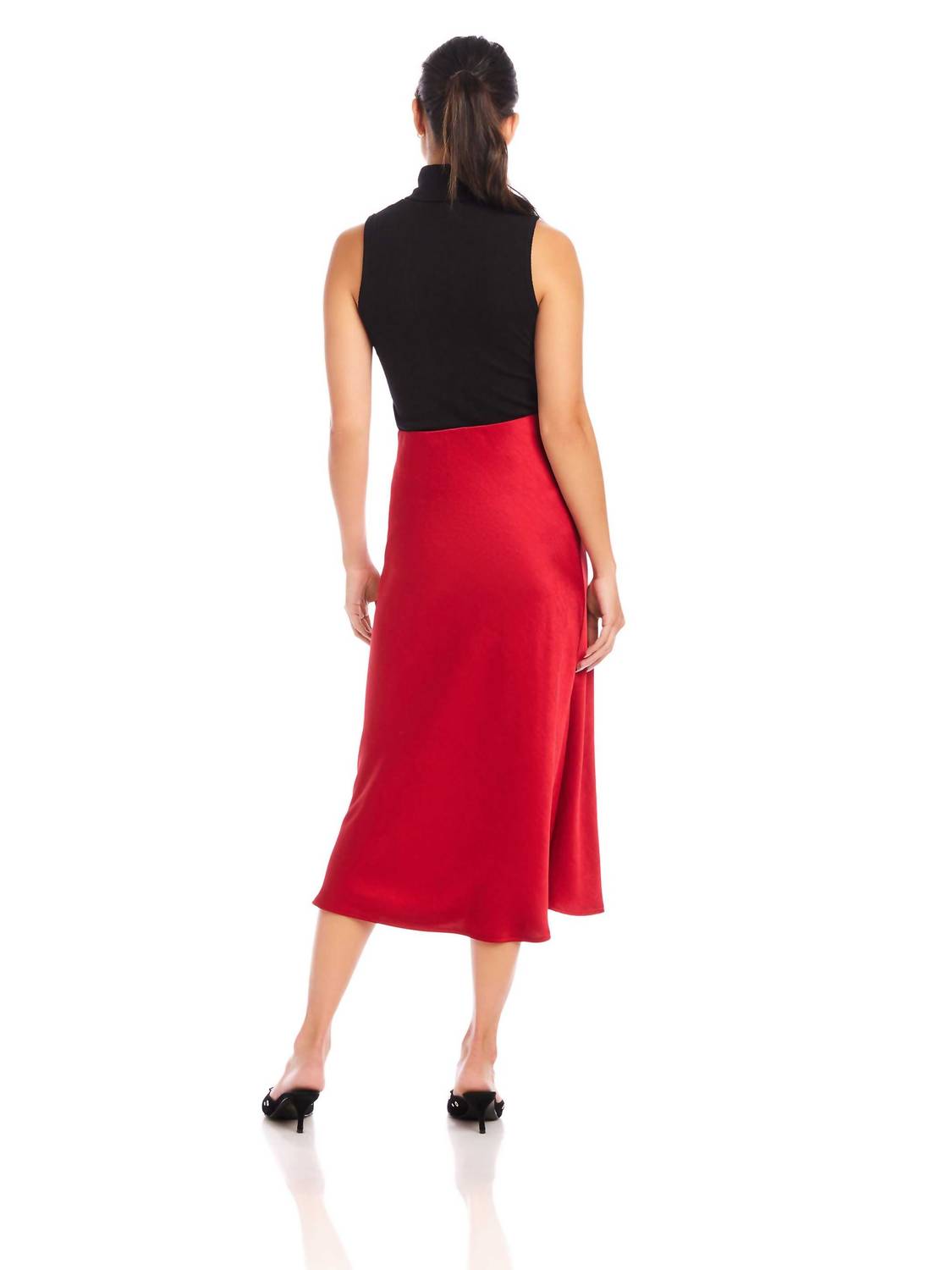 Fifteen Twenty - Brielle Side Slit Midi Skirt