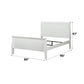Louis Philippe Sleigh Style Bed