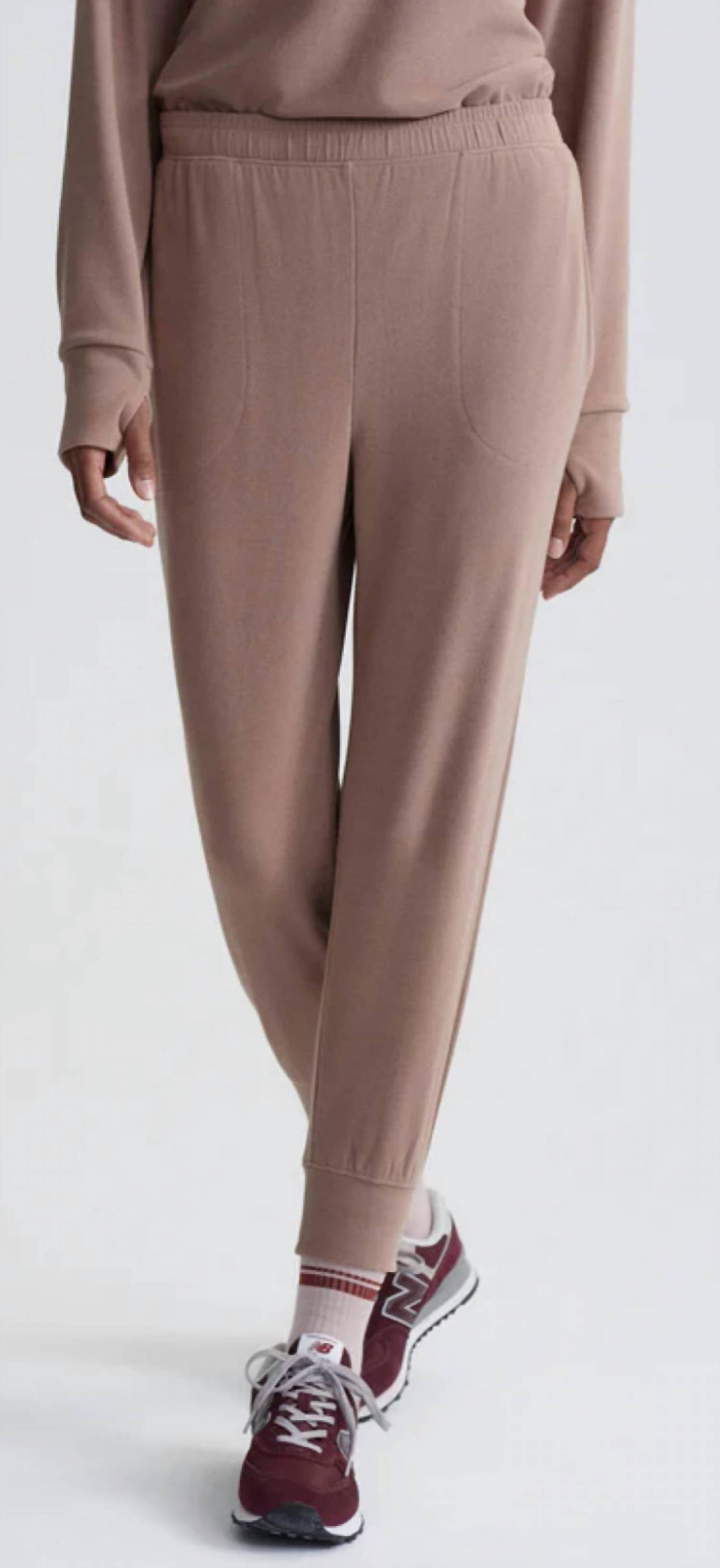 Varley - Brushed Rib Slim Cuff Pant 25"