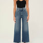 Dl1961 - Women'S - Hepburn Wide Leg High Rise Ankle Jeans