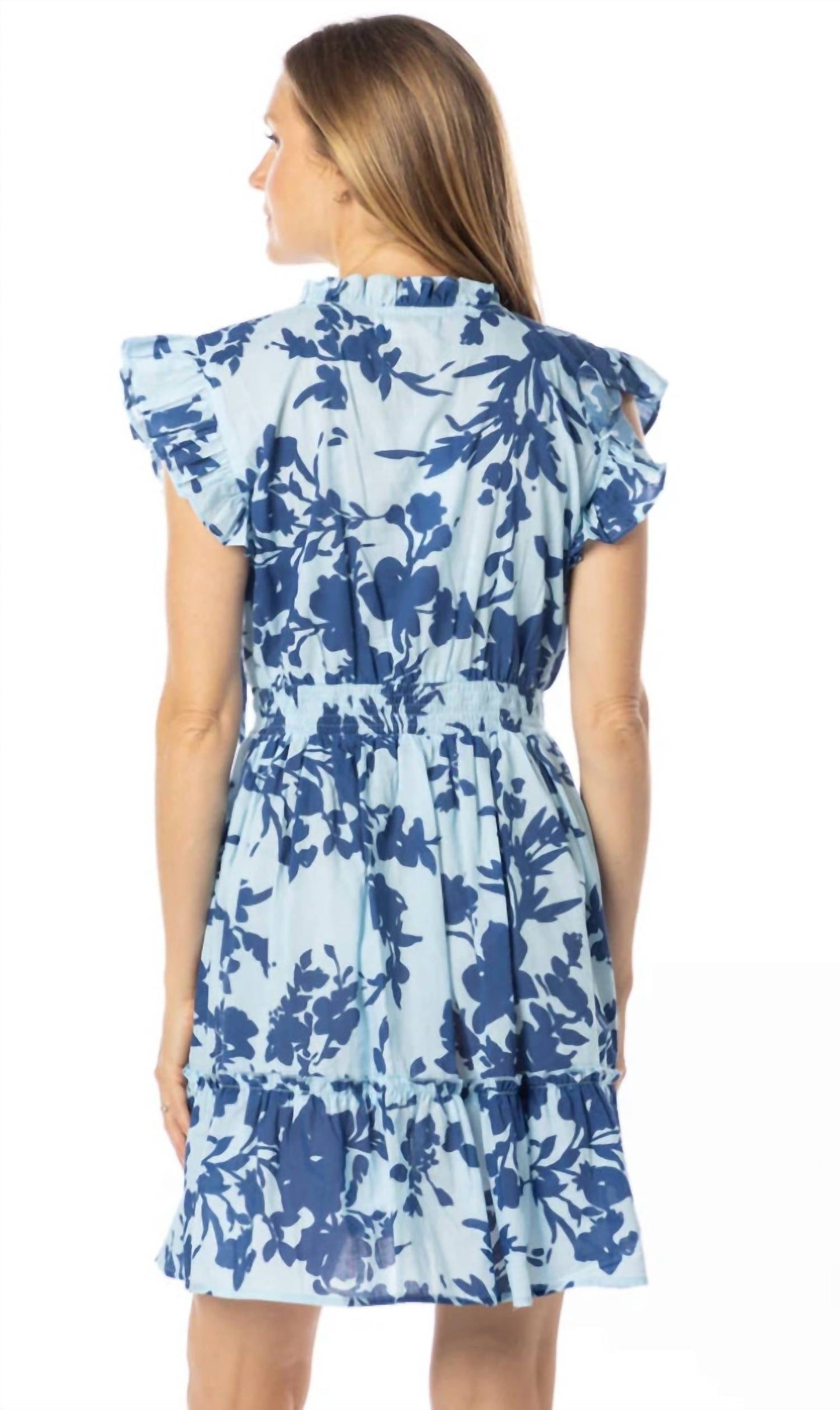 Bindu - Anais V-neck Mini Dress