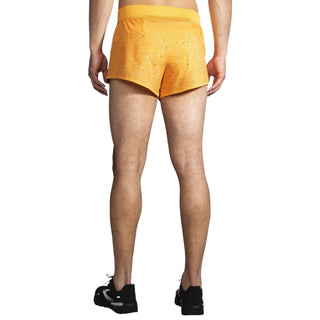 Brooks - Short masculino sherpa com fenda de 3 polegadas