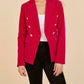 Dolce Cabo - Double Breasted Velvet Blazer