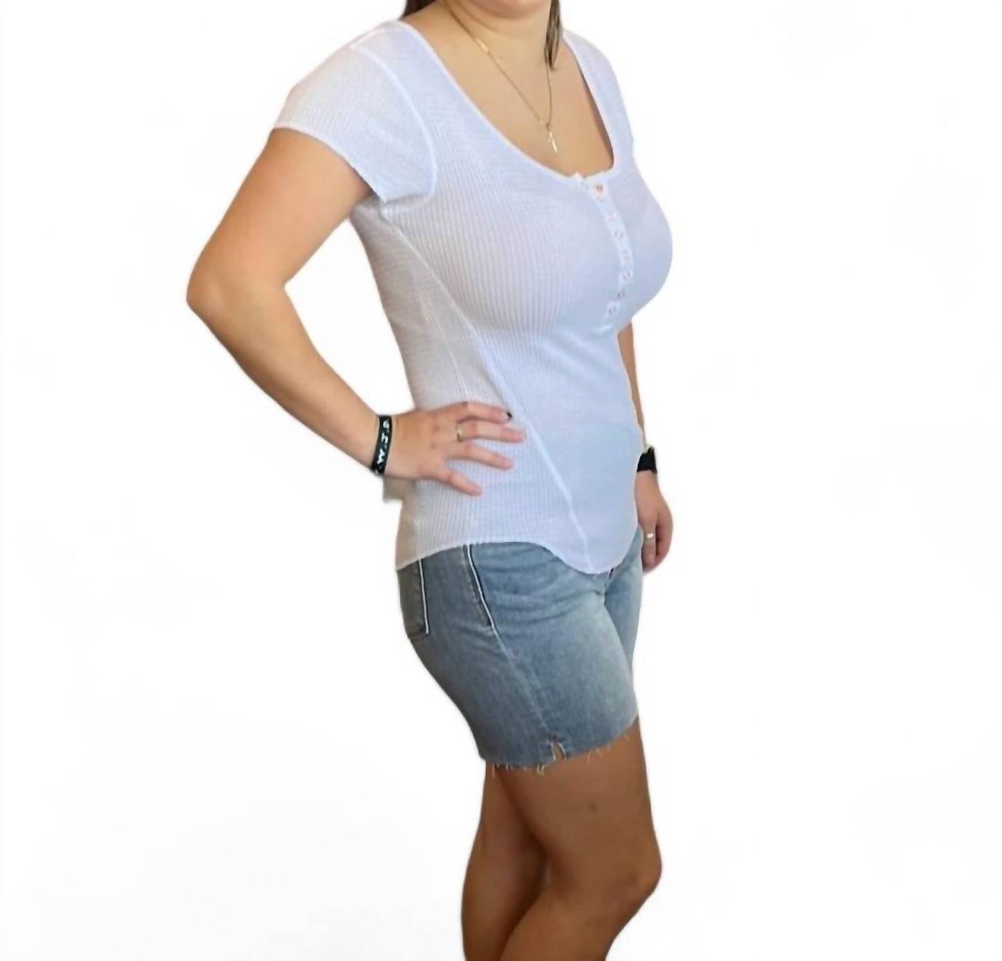 Judy Blue - MID RISE CUT OFF SHORTS