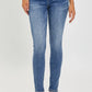 Risen - Mid Rise Ankle Skinny Jeans