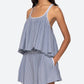 Sea - Helmi Striped Shirting Tank