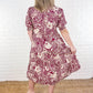 Umgee - Floral Paisley Midi Dress