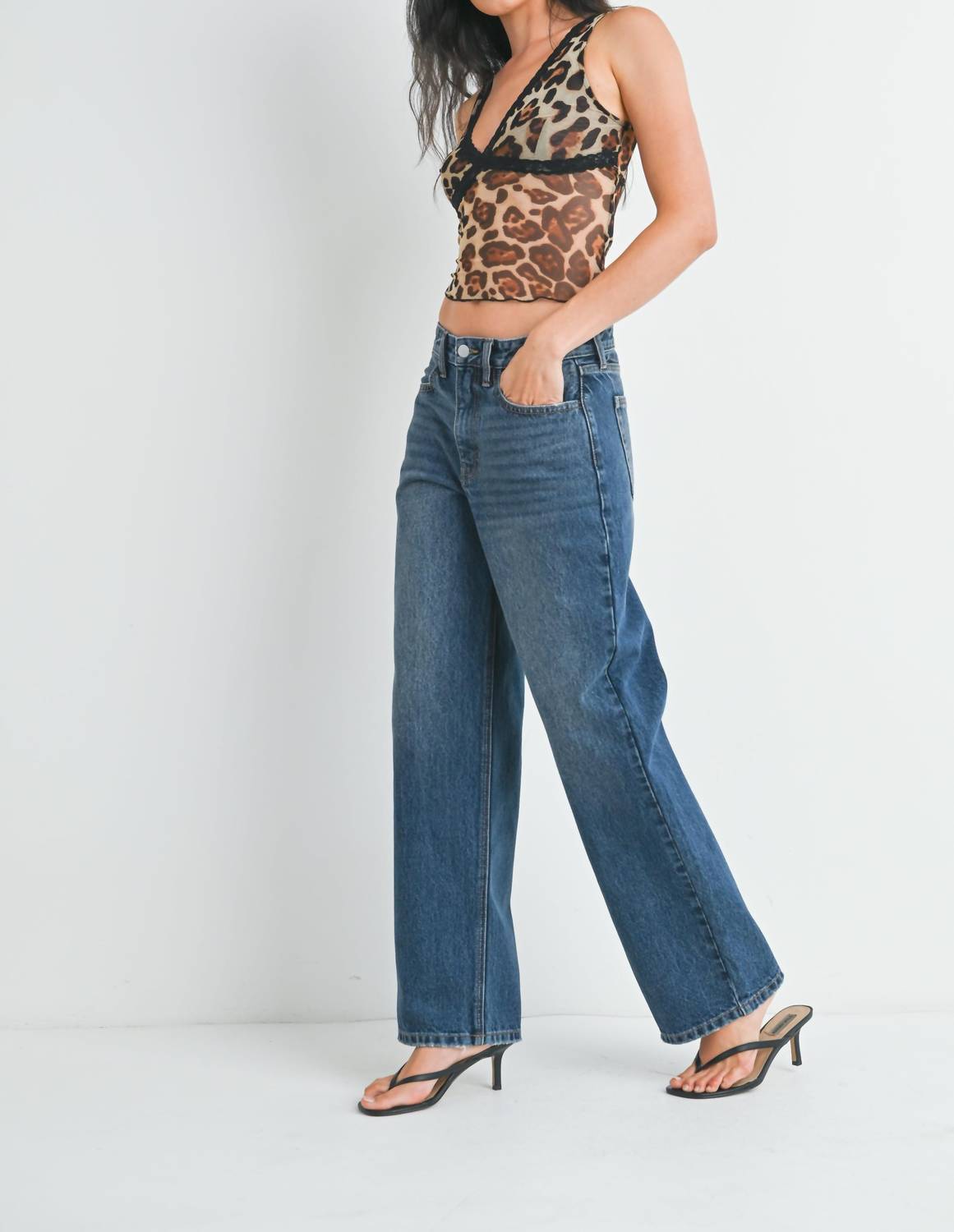 Just Black Denim - Low Rise Baggy Jeans