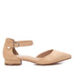 Xti - Women's Ankle Strap Flat Shoes