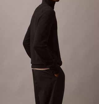 Calvin Klein - Fine Merino Wool Blend Quarter Zip Sweater