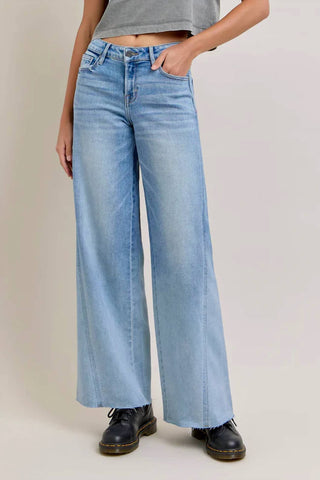 Hidden - Nori Extra Wide Leg Jeans