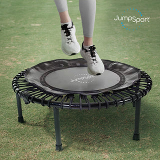 JumpSport 230F Trampolim dobrável para exercícios cardiovasculares em casa